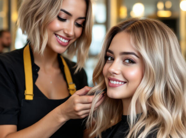 Emotional Connection in Hair Consultations - CMP Program for Stylists Receptionist calmly handling client calls after staff walkout — part of the 24-Hour Team Crisis Plan for salons and barbershops to protect revenue, client trust, and appointment continuity.